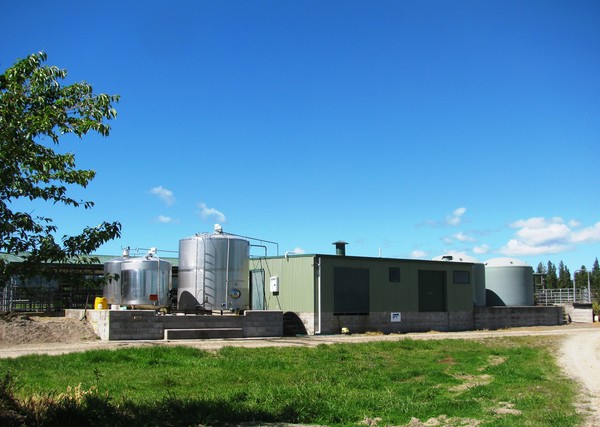 Galatea farm cow sheds